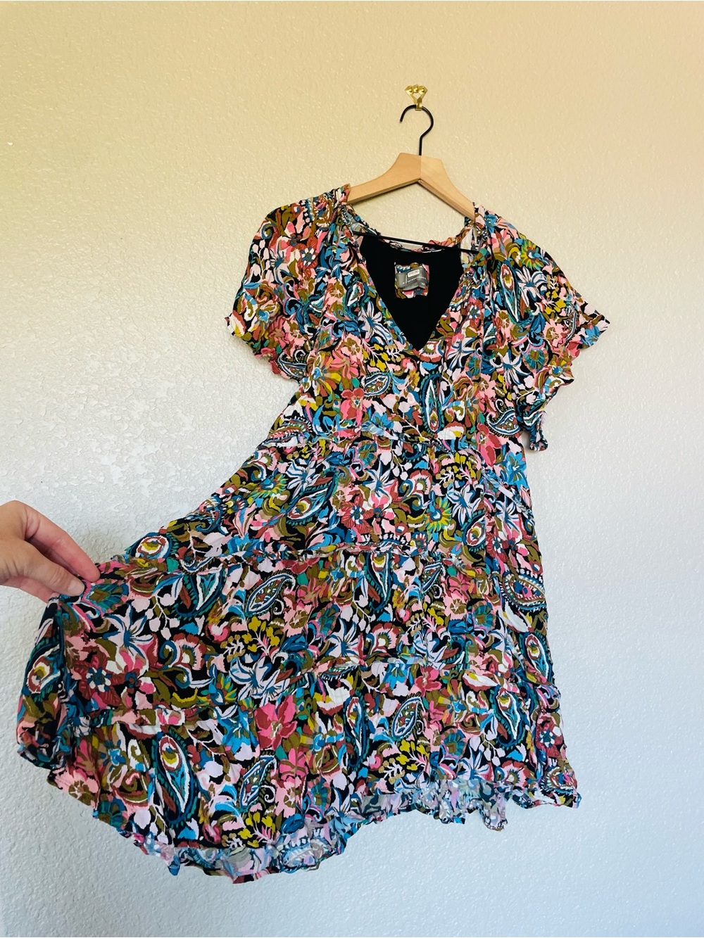 Anthropologie Robin Tiered Mini Dress - Picture 4 of 16